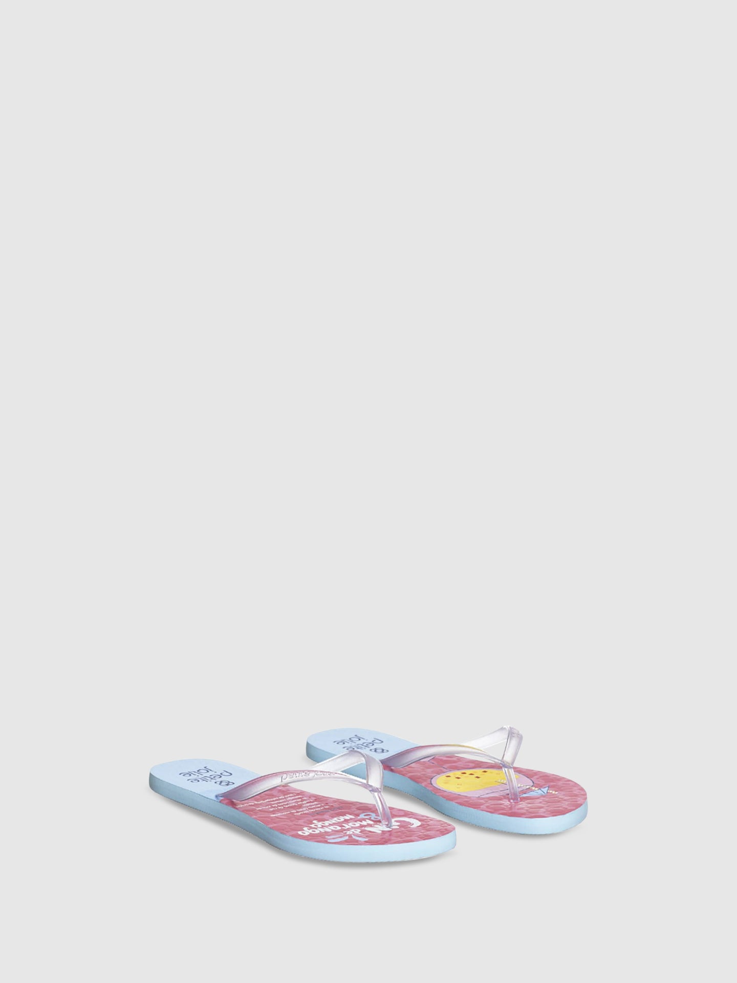 PARODI SHOES Chinelos de Praia 11/6036TRA/AZU White Transparent